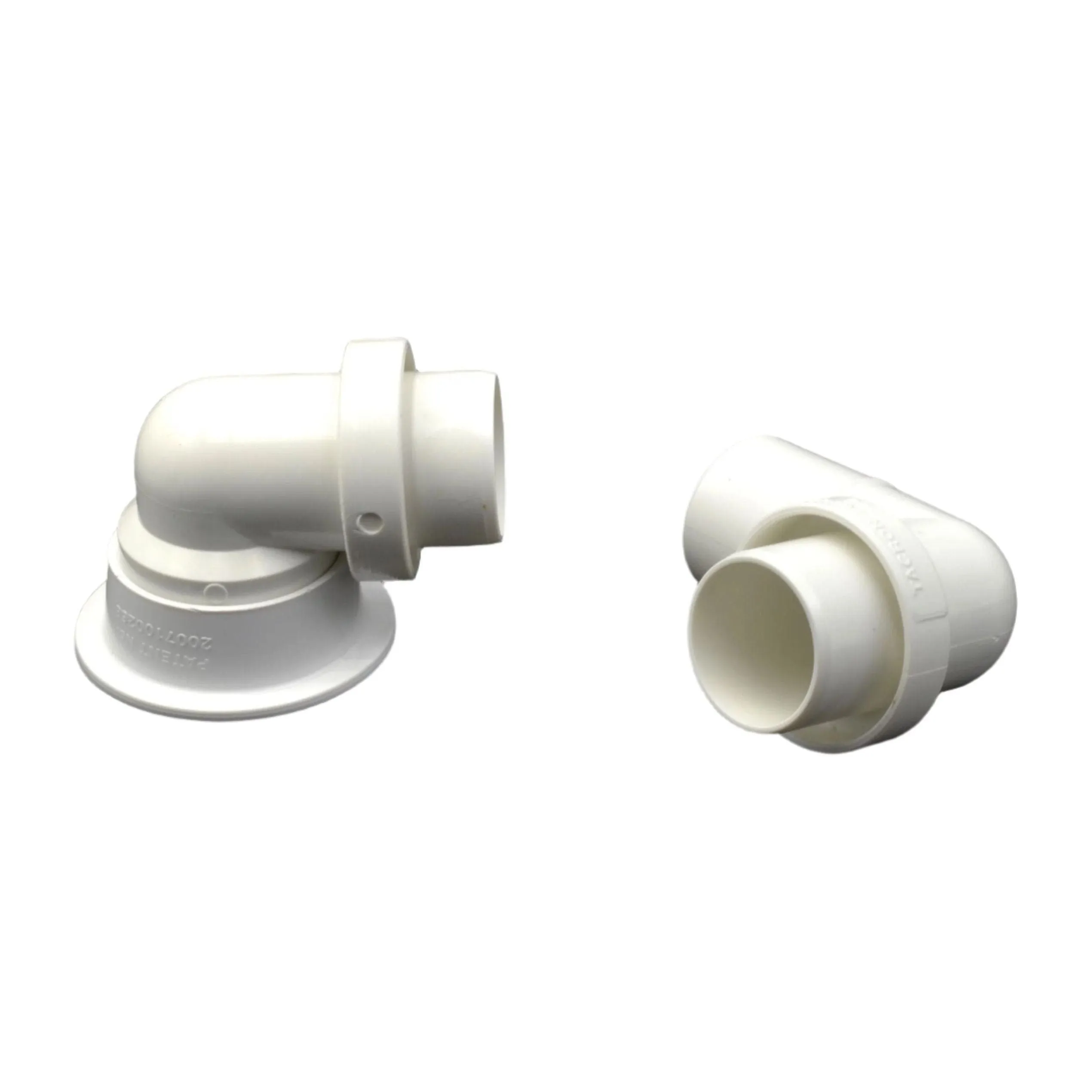 Flexible Plumbdinger - White Plated Brass Plug 40mm