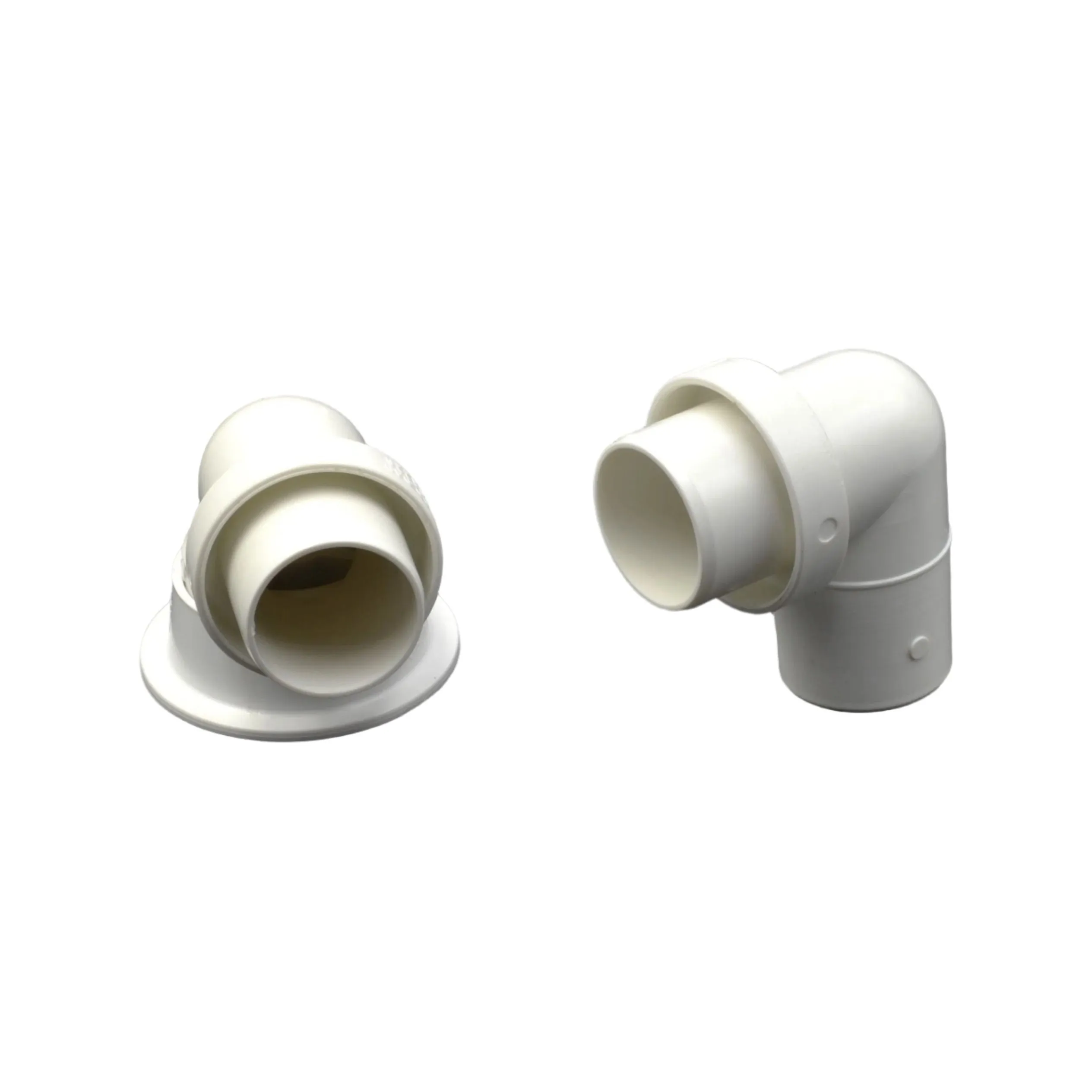 Flexible Plumbdinger - White Plated Brass Plug 40mm