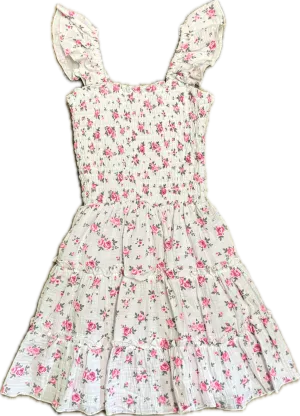 FLOWERS BY ZOE- White Liberty Dress