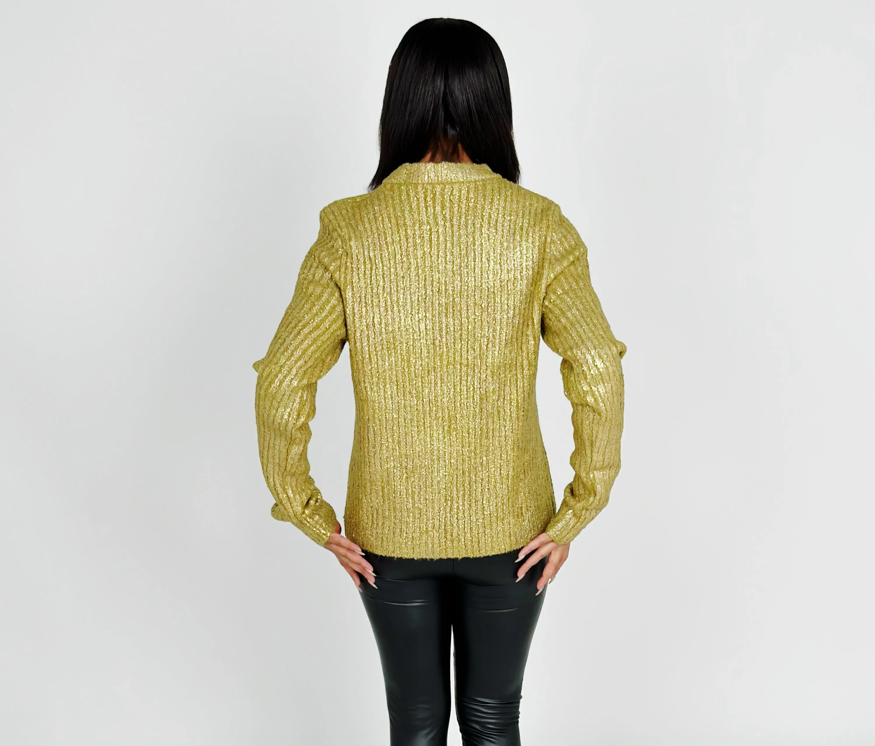 Gold Short Sweater