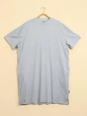 Grey Relaxed Tee Dress Dames
