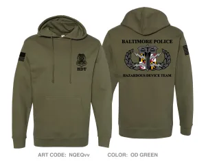 HAZARDOUS DEVICE TEAM Comfort Unisex Hooded Sweatshirt - NQEQvv