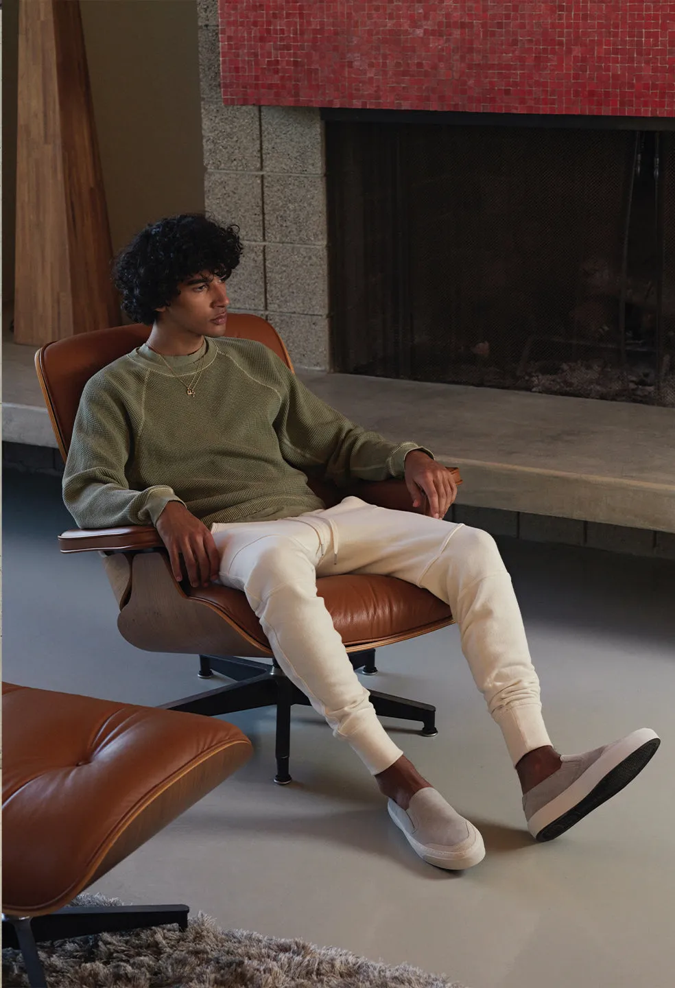 Haze Slip On Suede / Moon Grey