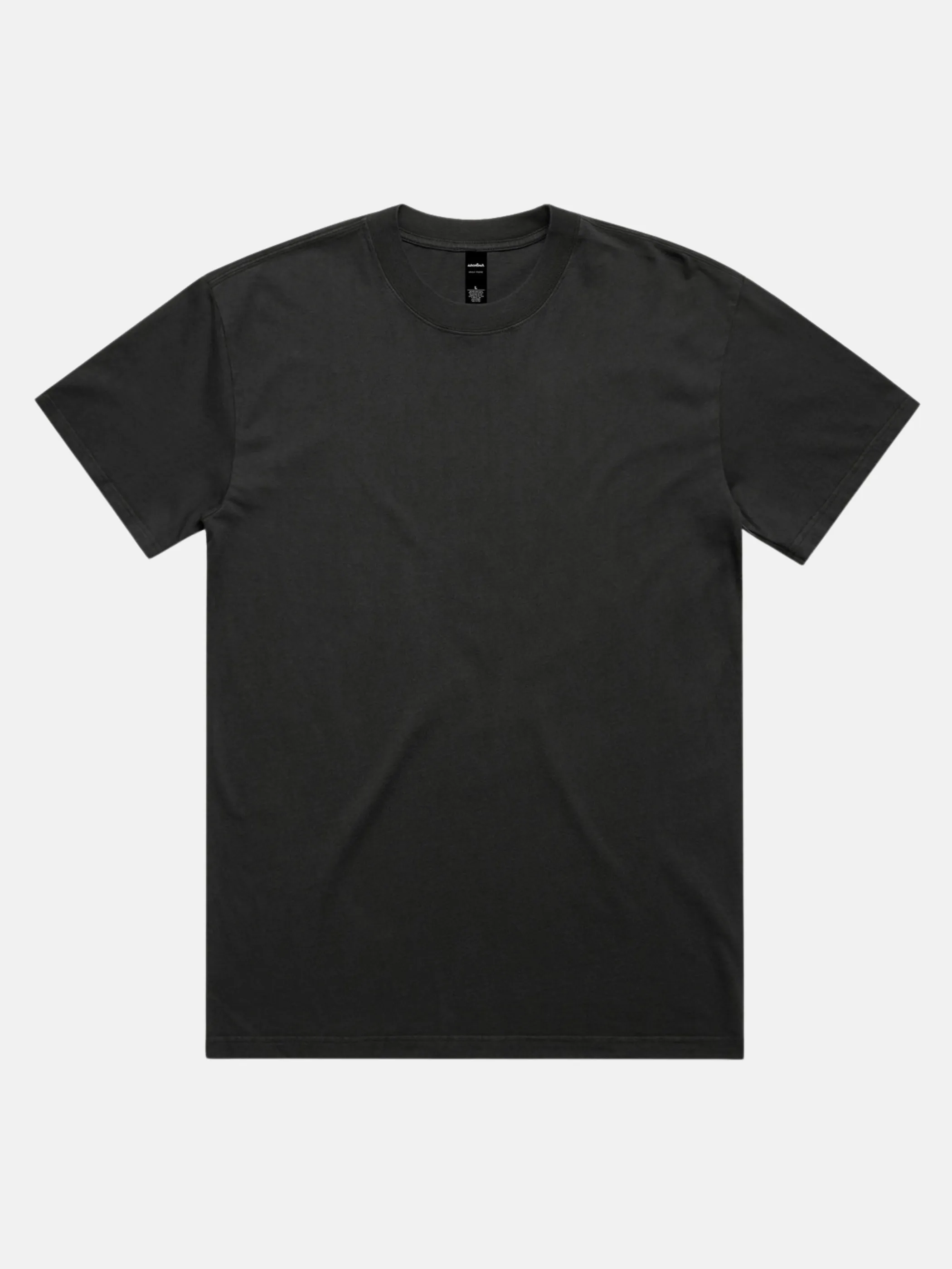 Heavyweight Relaxed Tee - Faded Coal