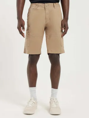 Henleys Mens Leon Cargo Shorts - Desert Sand