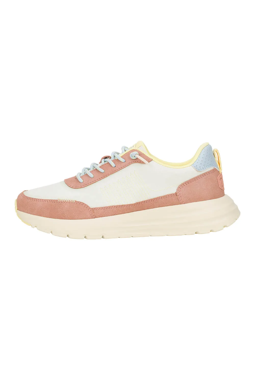 HEYDUDE Women’s Sirocco Alta Color Block Shoes in Tan | 41958-202