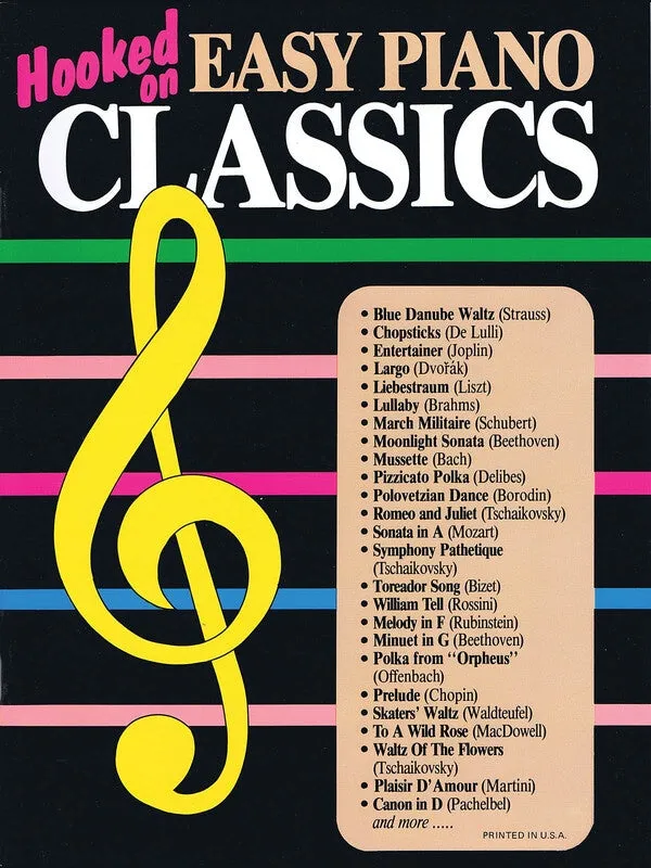 HOOKED ON EASY PIANO CLASSICS