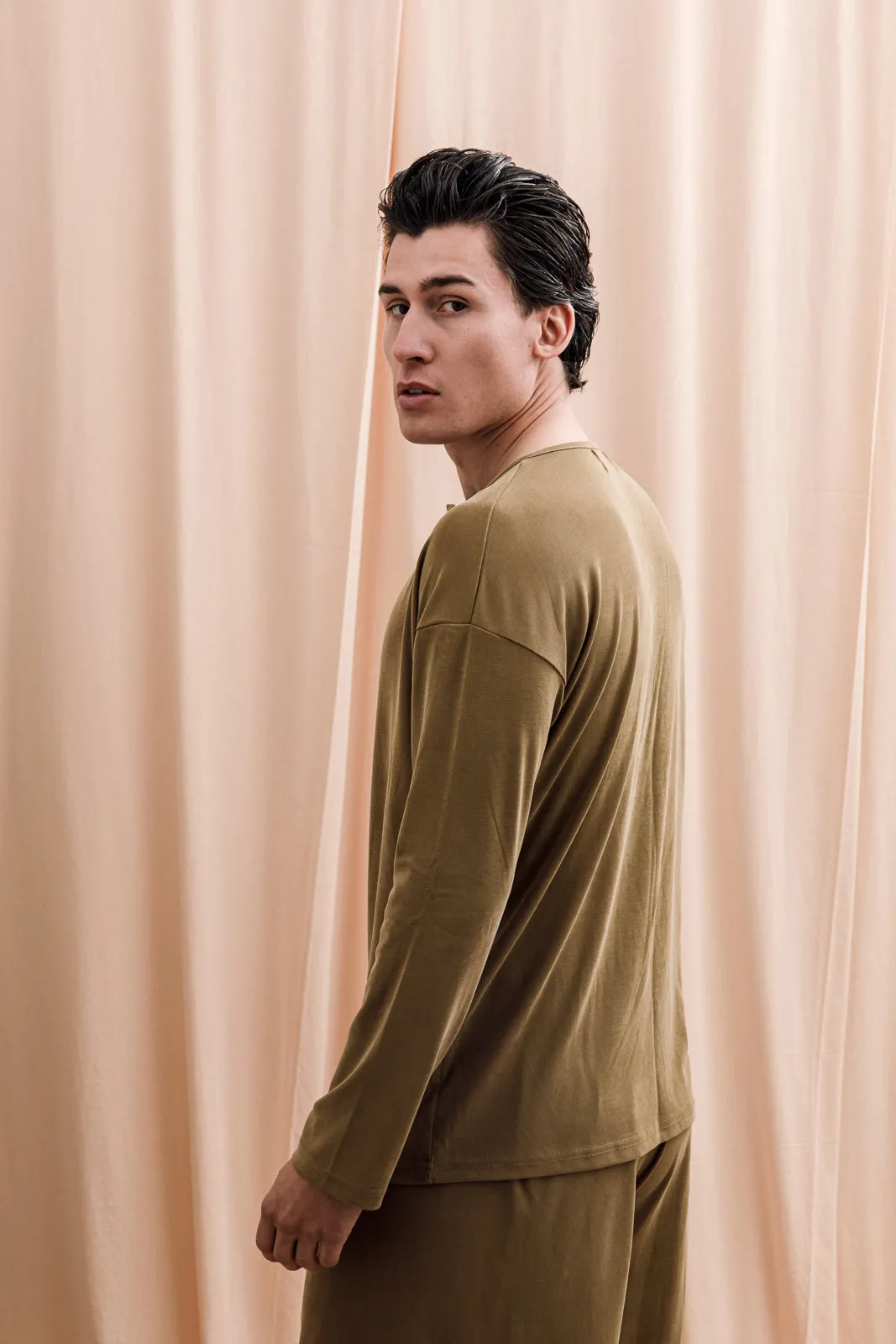 Iberis Ribbed T-shirt Dijon