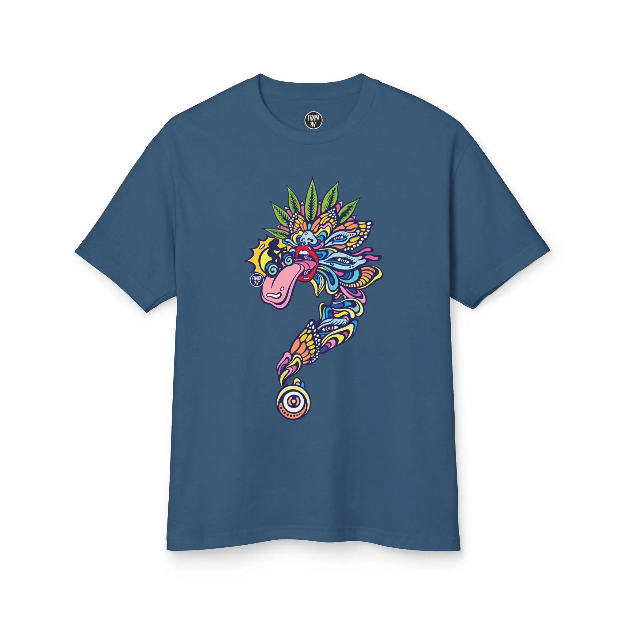 It's Like Oversized Boxy Heavyweight Cotton T-Shirt - Original & Green