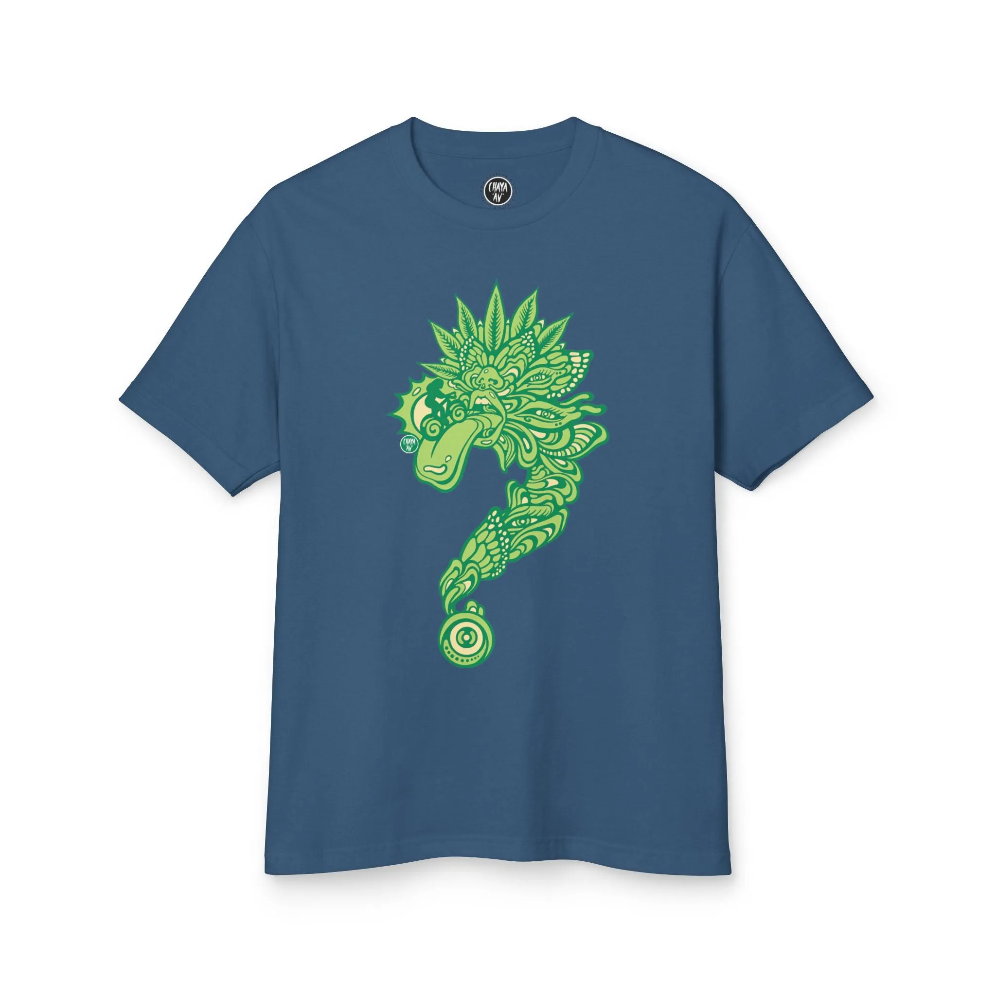 It's Like Oversized Boxy Heavyweight Cotton T-Shirt - Original & Green