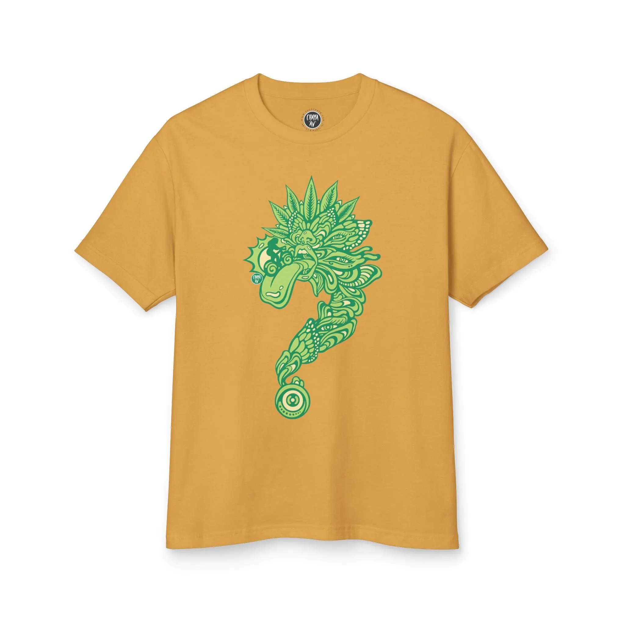 It's Like Oversized Boxy Heavyweight Cotton T-Shirt - Original & Green