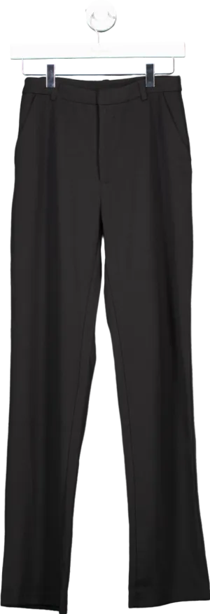 JDY Black Straight Leg trousers UK S