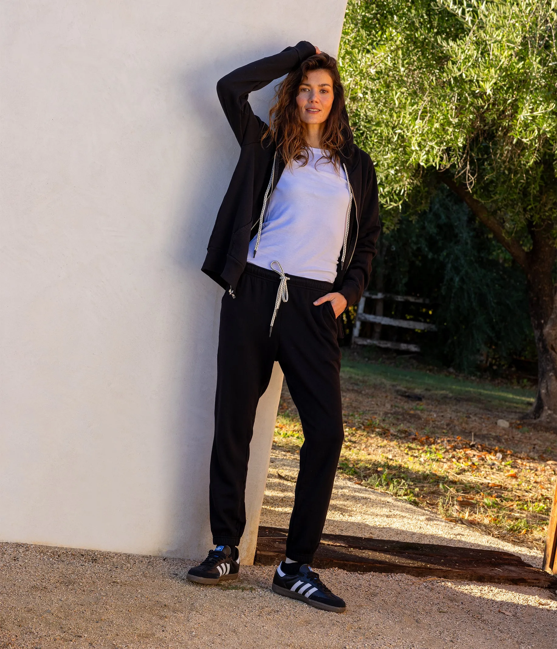 Josie Plush Terry Jogger