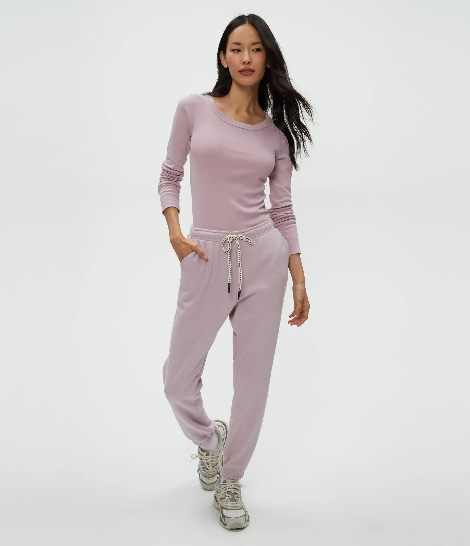 Josie Plush Terry Jogger
