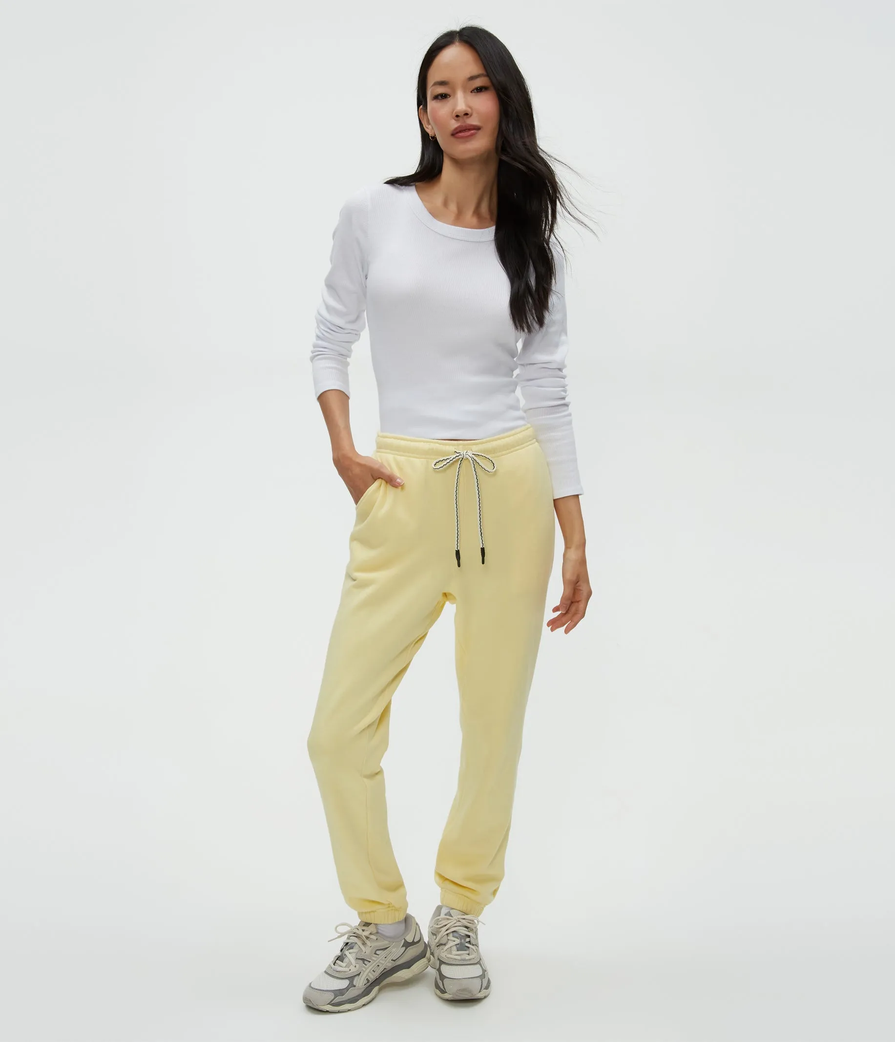 Josie Plush Terry Jogger