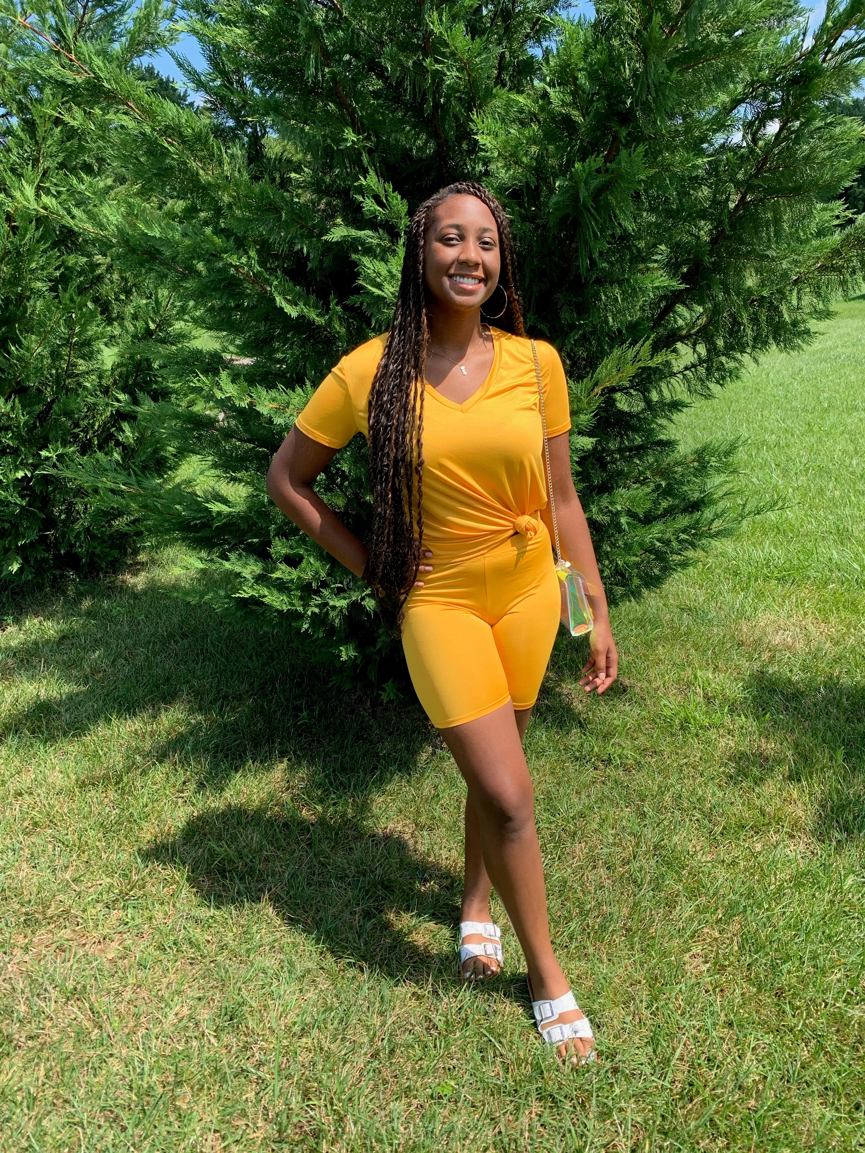 Just Be Cute Solid Color Biker Short Sets‼️Multiple Colors  ‼️