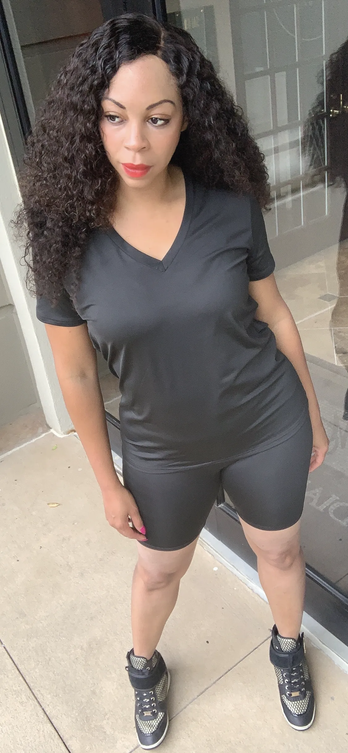 Just Be Cute Solid Color Biker Short Sets‼️Multiple Colors  ‼️