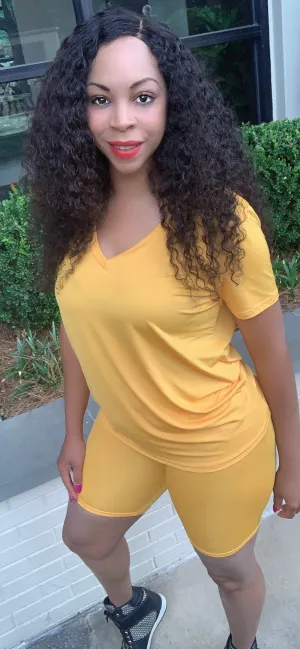 Just Be Cute Solid Color Biker Short Sets‼️Multiple Colors  ‼️