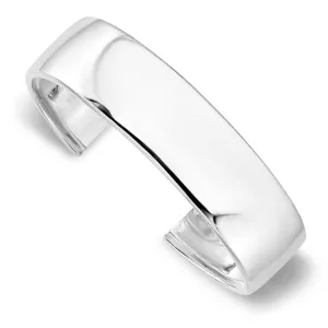 Leslie Sterling Silver Polished Slip-on Bangle