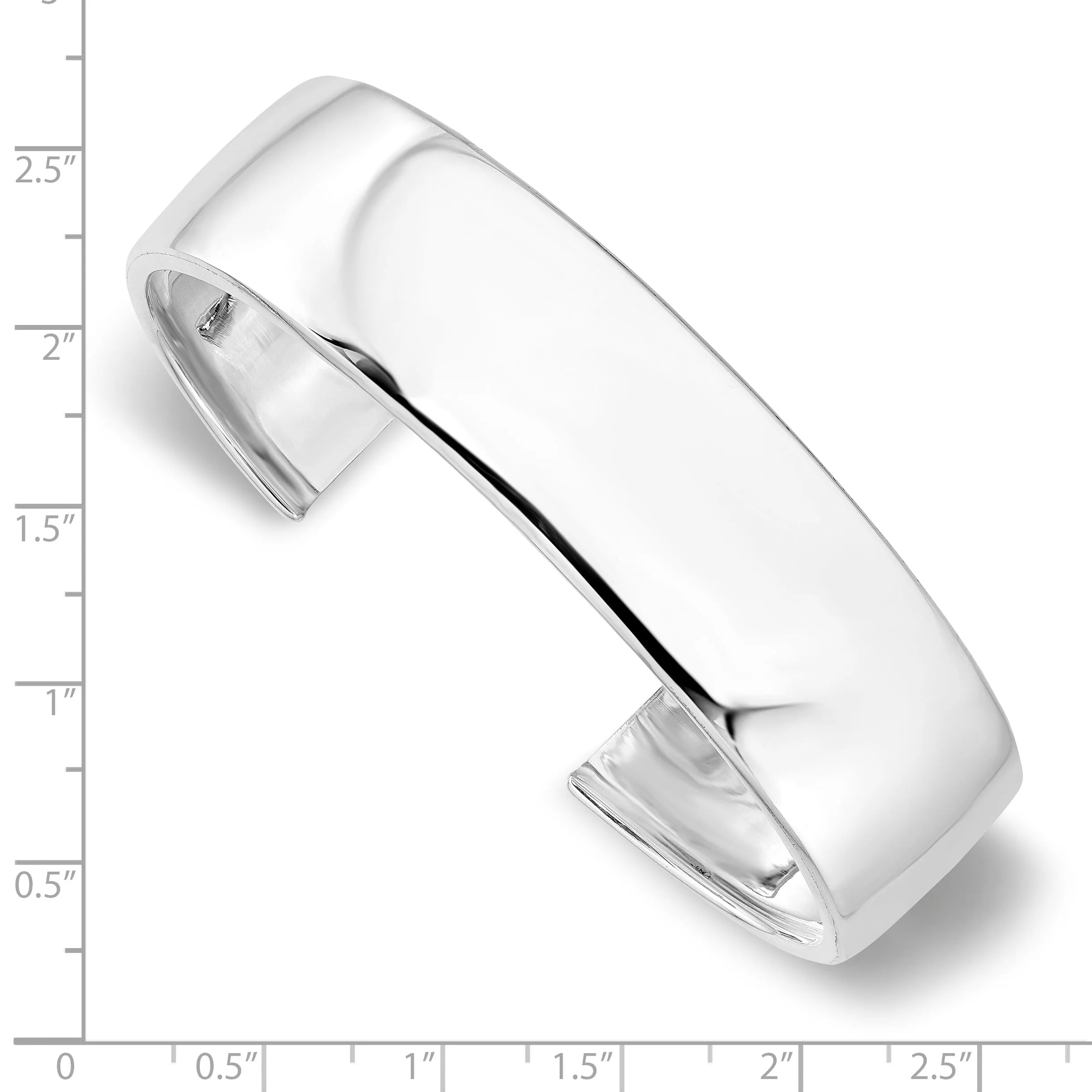 Leslie Sterling Silver Polished Slip-on Bangle