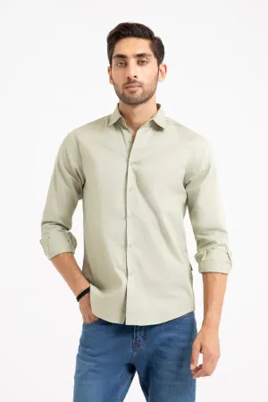 Light Green Casual Shirt