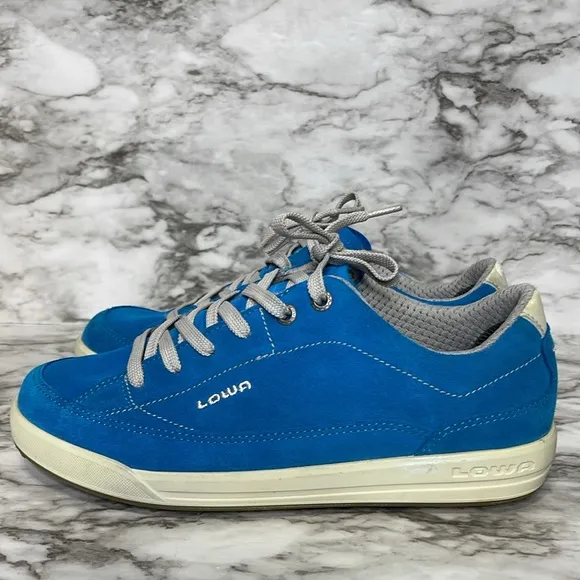 LOWA Palermo Trainers Lace-Up Sneakers Trainers Shoes fabric size 8.5 women’s