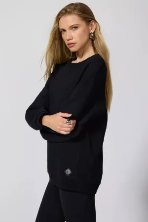 Luxefleece Relaxed Sweatshirt - Black