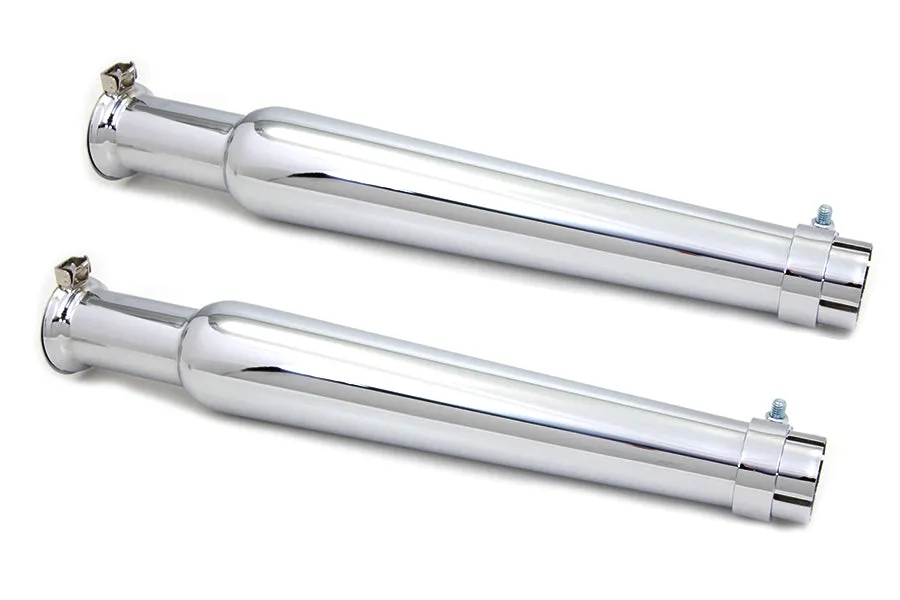 Megaphone with Flap Slip On Muffler Set