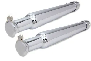 Megaphone with Flap Slip On Muffler Set