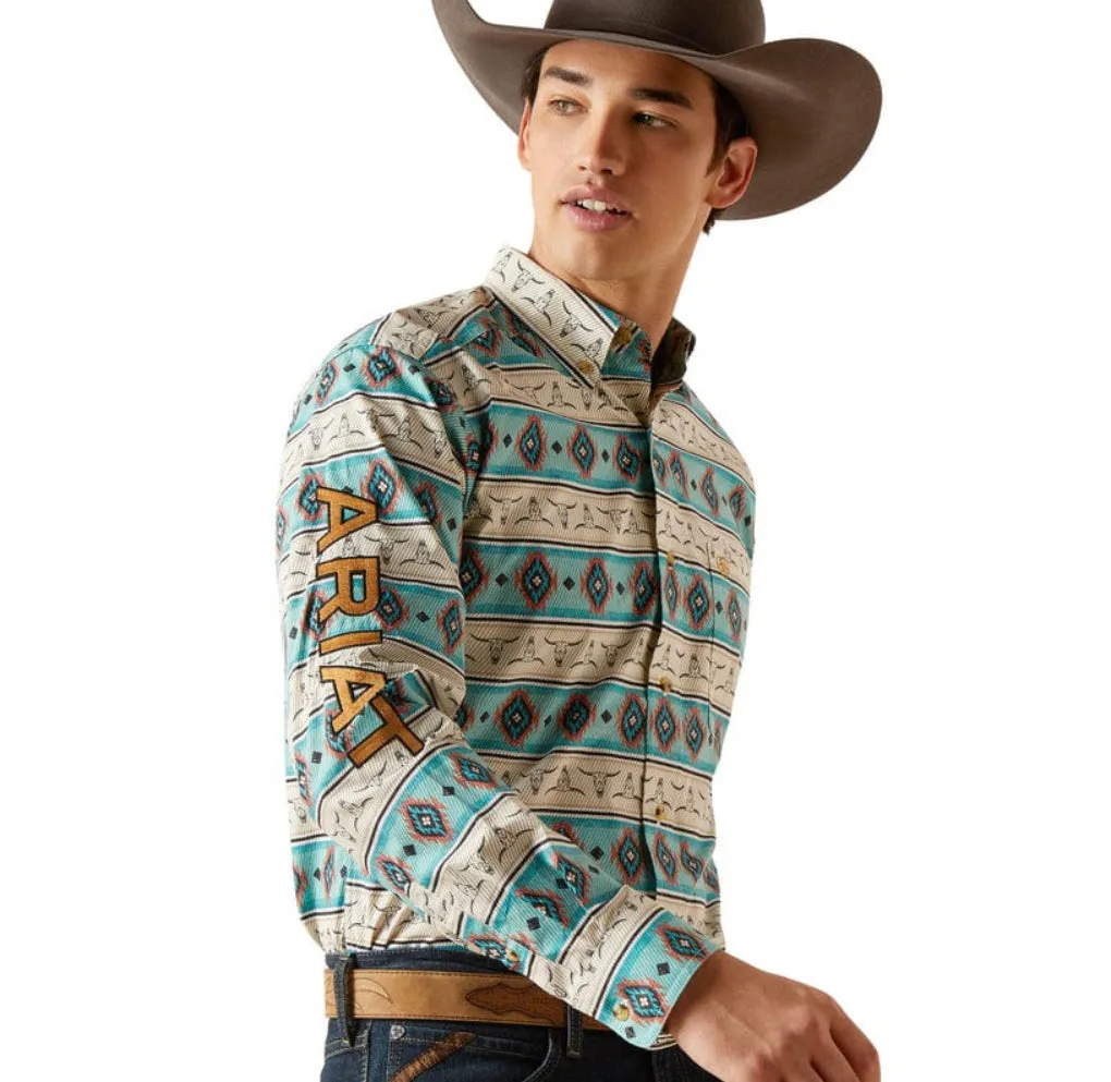 Men’s Ariat SandShell Team Cruiz Fitted Shirt
