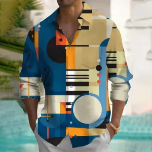 Men's Musical Long Sleeve Long Sleeved Shirt