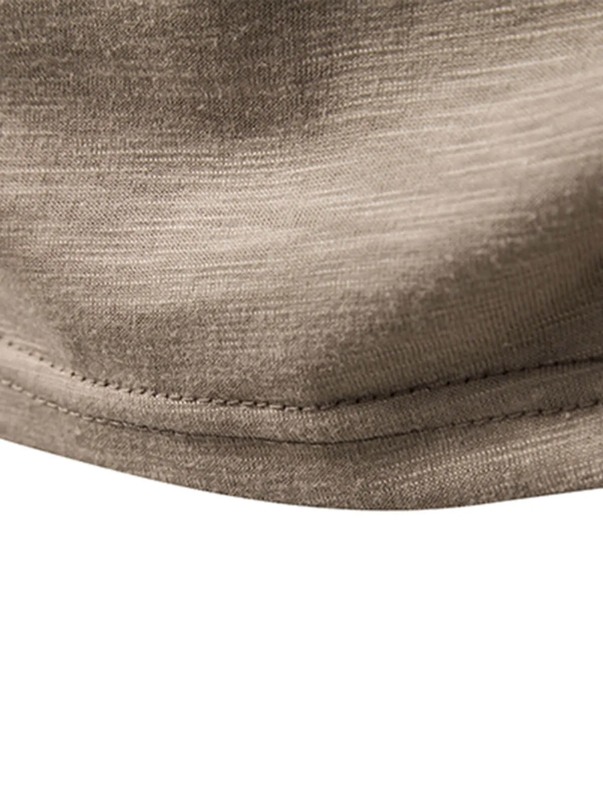 Men's Summer Solid Color Casual Short Sleeve T-Shirt