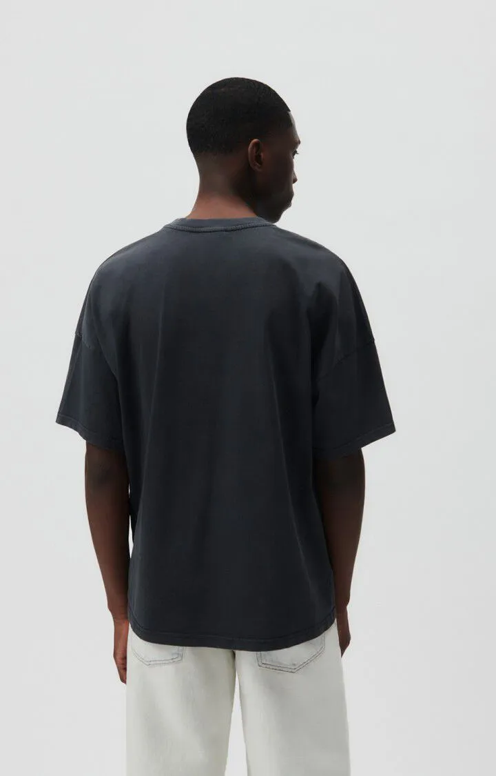 MEN'S T-SHIRT FIZVALLEY - VINTAGE CARBONE