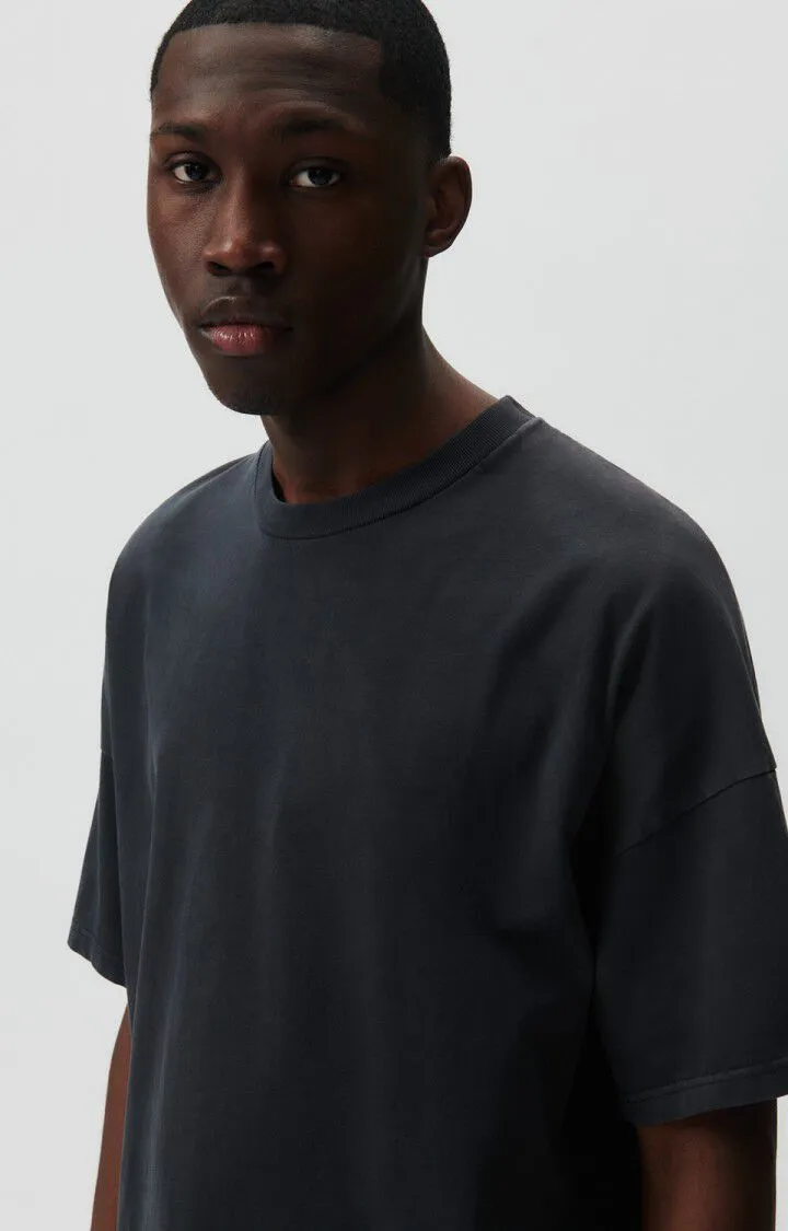 MEN'S T-SHIRT FIZVALLEY - VINTAGE CARBONE