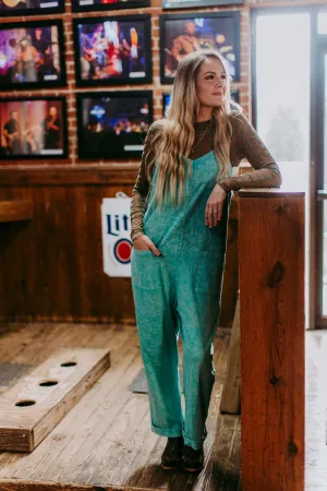 MER112 - TURQ JUMPSUIT