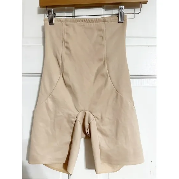 Miraclesuit Hi Waist Thigh Slimmer Shapewear Sz S