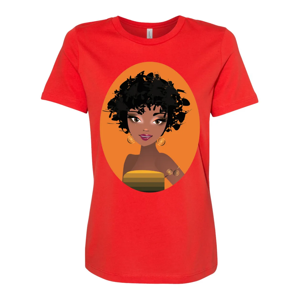 Natural Fro Yelani Tee – Women’s Relaxed Jersey Tee, Comfortable & Stylish