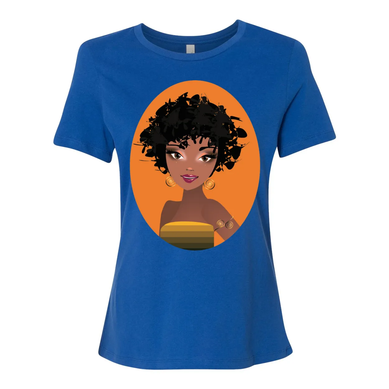 Natural Fro Yelani Tee – Women’s Relaxed Jersey Tee, Comfortable & Stylish