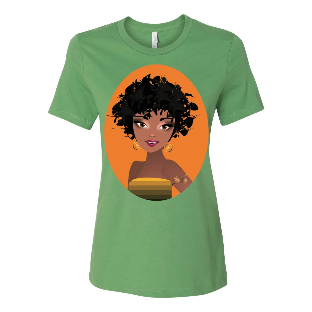 Natural Fro Yelani Tee – Women’s Relaxed Jersey Tee, Comfortable & Stylish