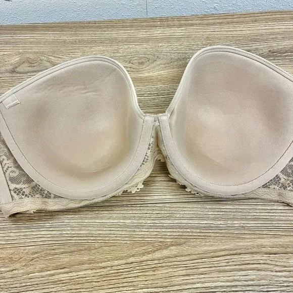 NWT Simone Perele Celeste Convertible or Strapless Bra Nude/Beige 36E