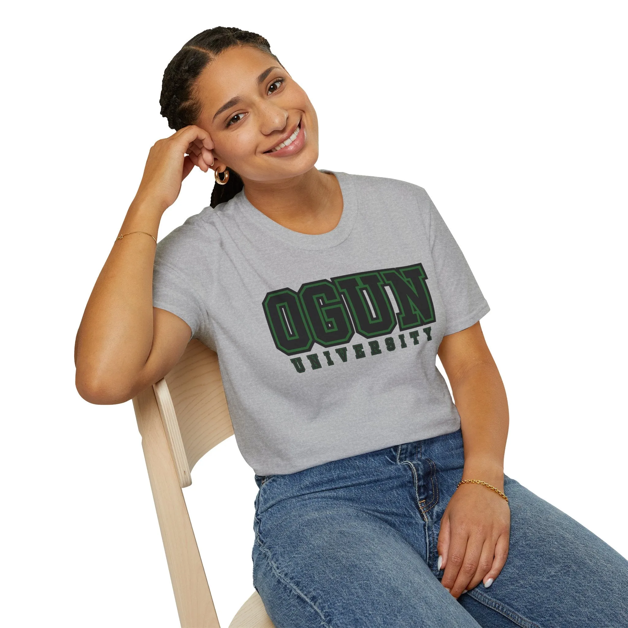 OGUN University Unisex Softstyle T-Shirt - Casual College Apparel
