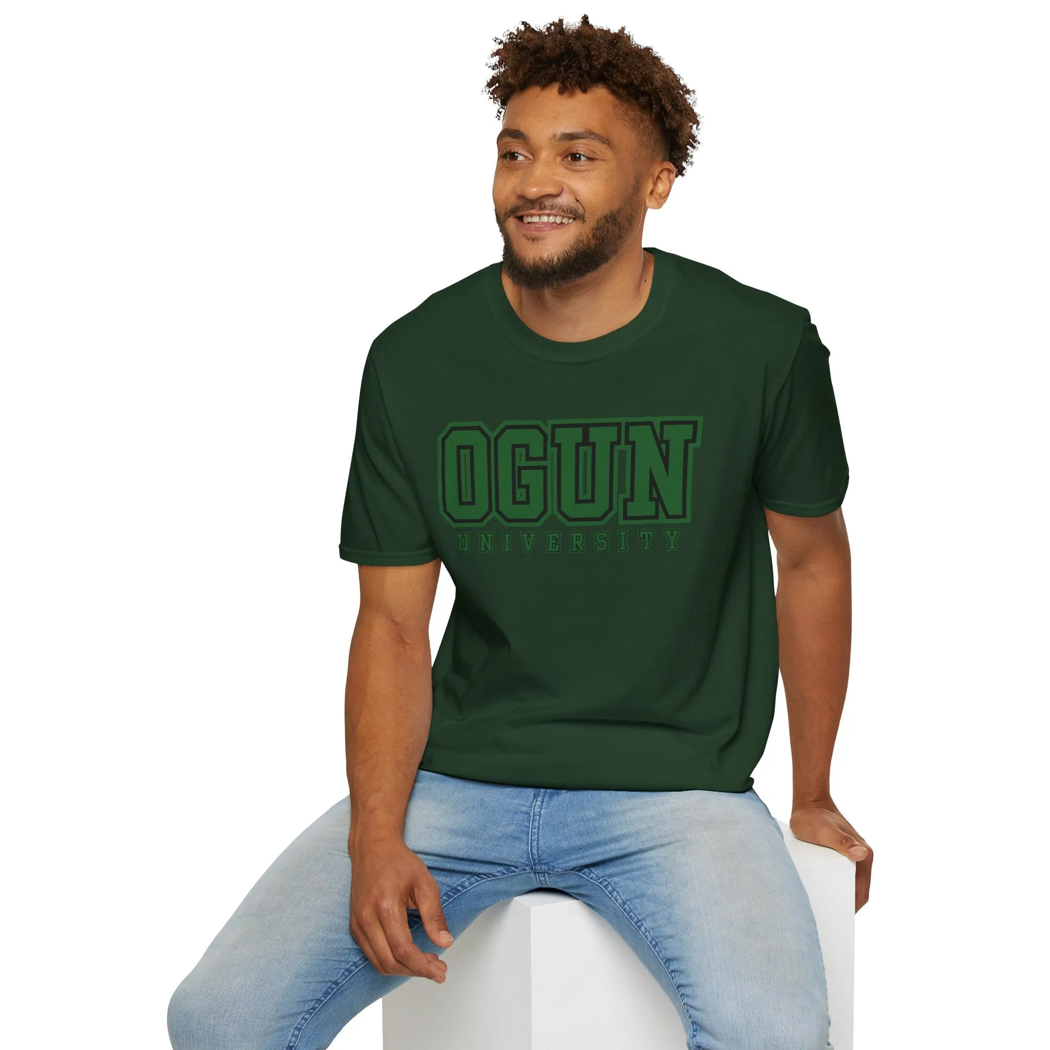 OGUN University Unisex Softstyle T-Shirt - Casual College Apparel