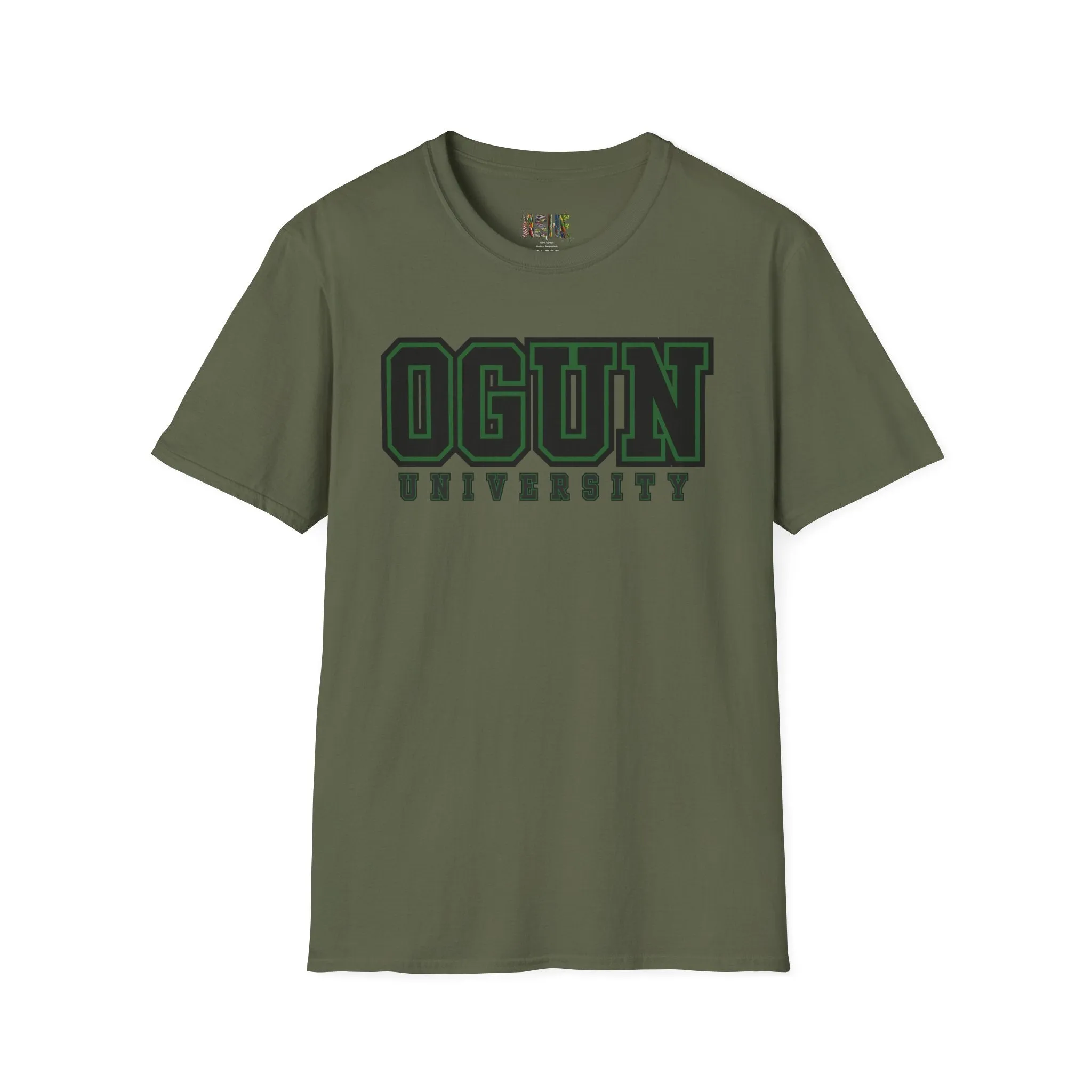 OGUN University Unisex Softstyle T-Shirt - Casual College Apparel