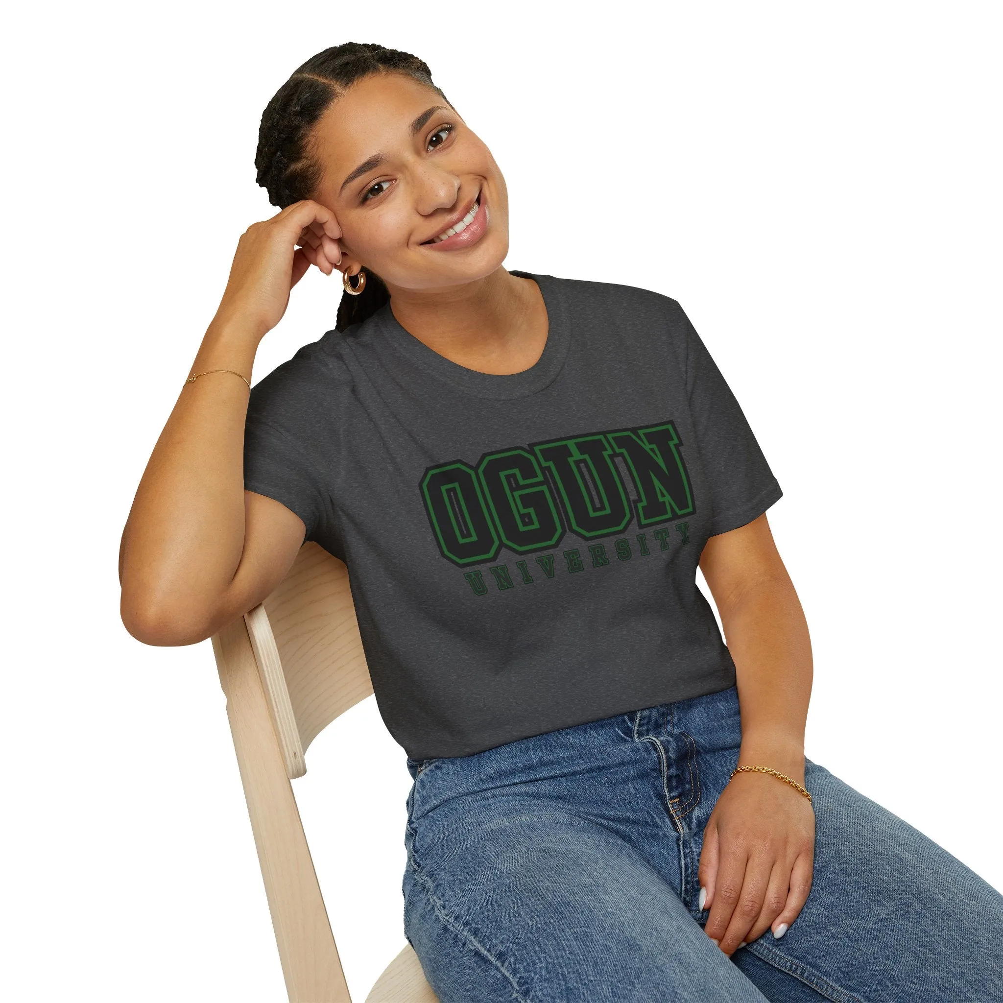 OGUN University Unisex Softstyle T-Shirt - Casual College Apparel
