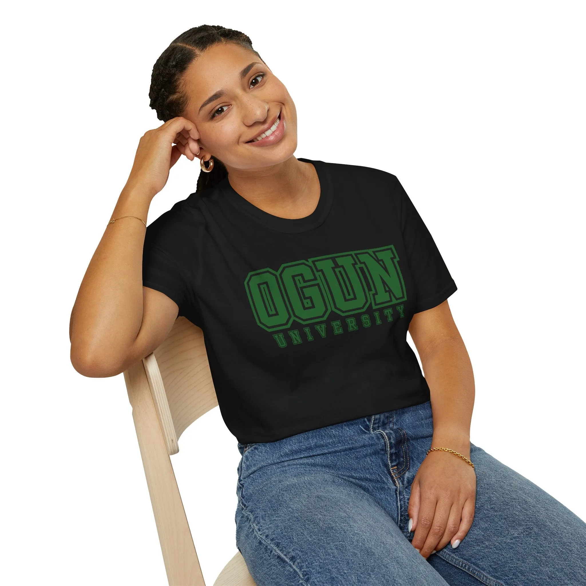 OGUN University Unisex Softstyle T-Shirt - Casual College Apparel