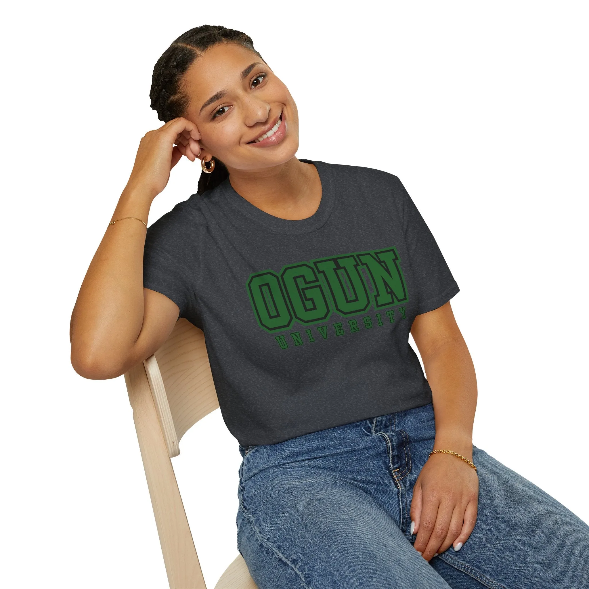 OGUN University Unisex Softstyle T-Shirt - Casual College Apparel