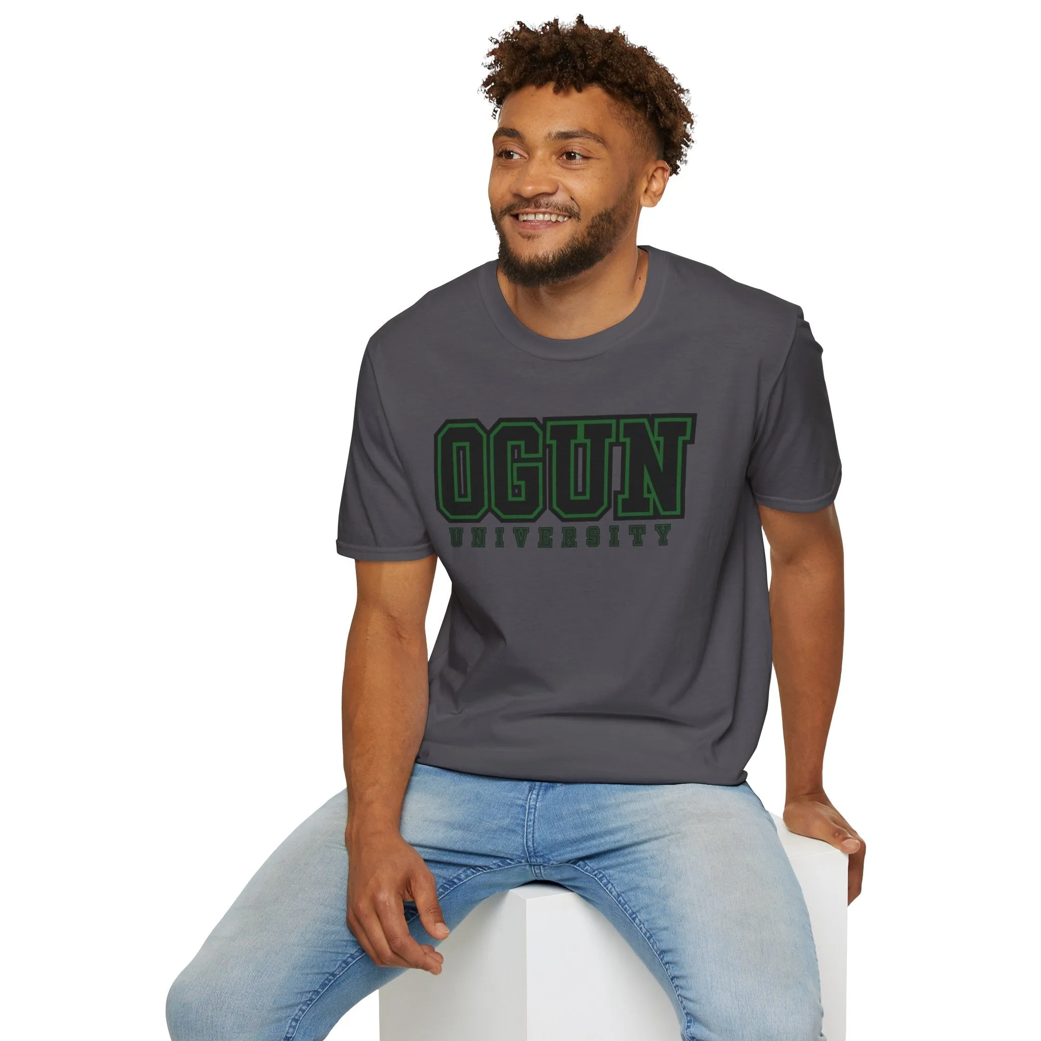 OGUN University Unisex Softstyle T-Shirt - Casual College Apparel