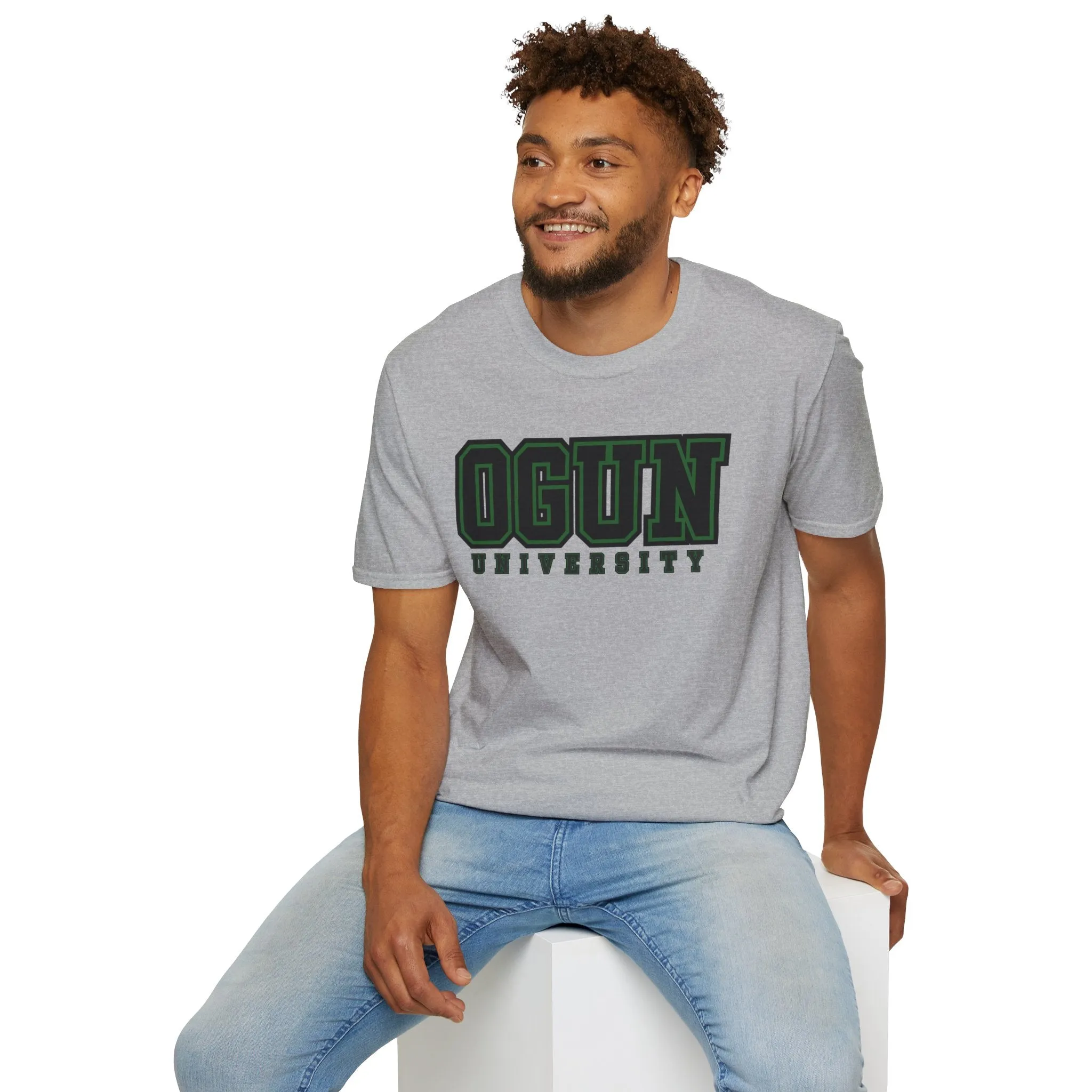 OGUN University Unisex Softstyle T-Shirt - Casual College Apparel