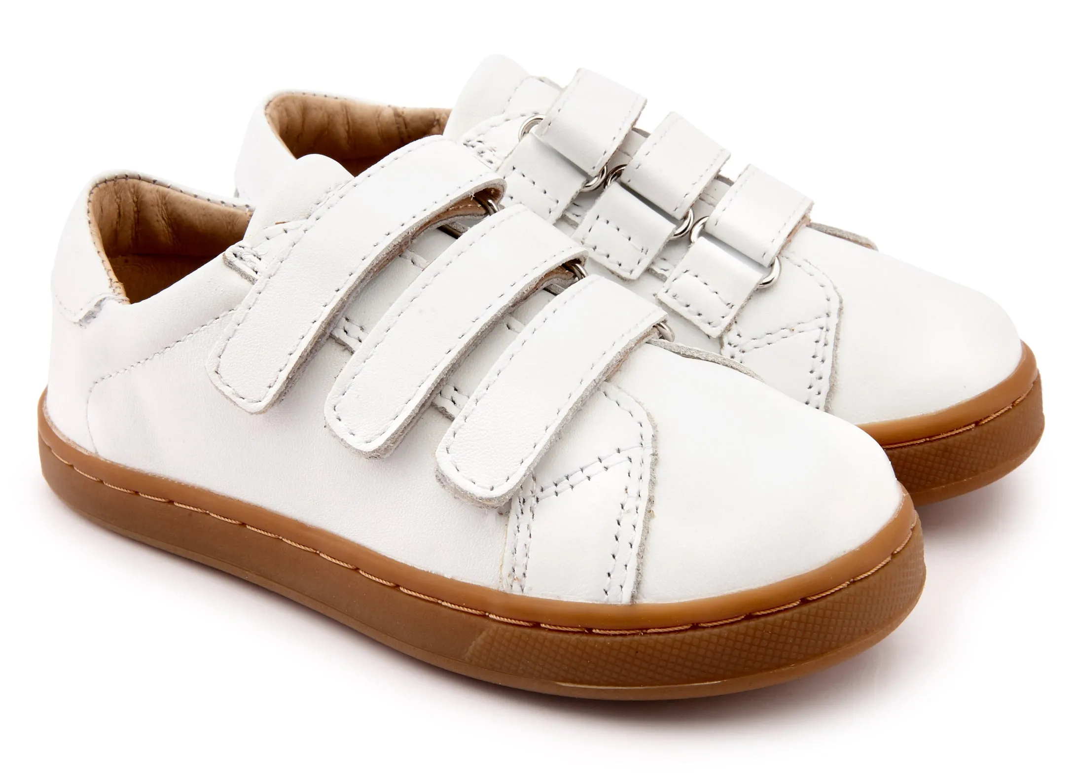 Old Soles Boy's and Girl's 6087 Step Markert Loafers - Snow