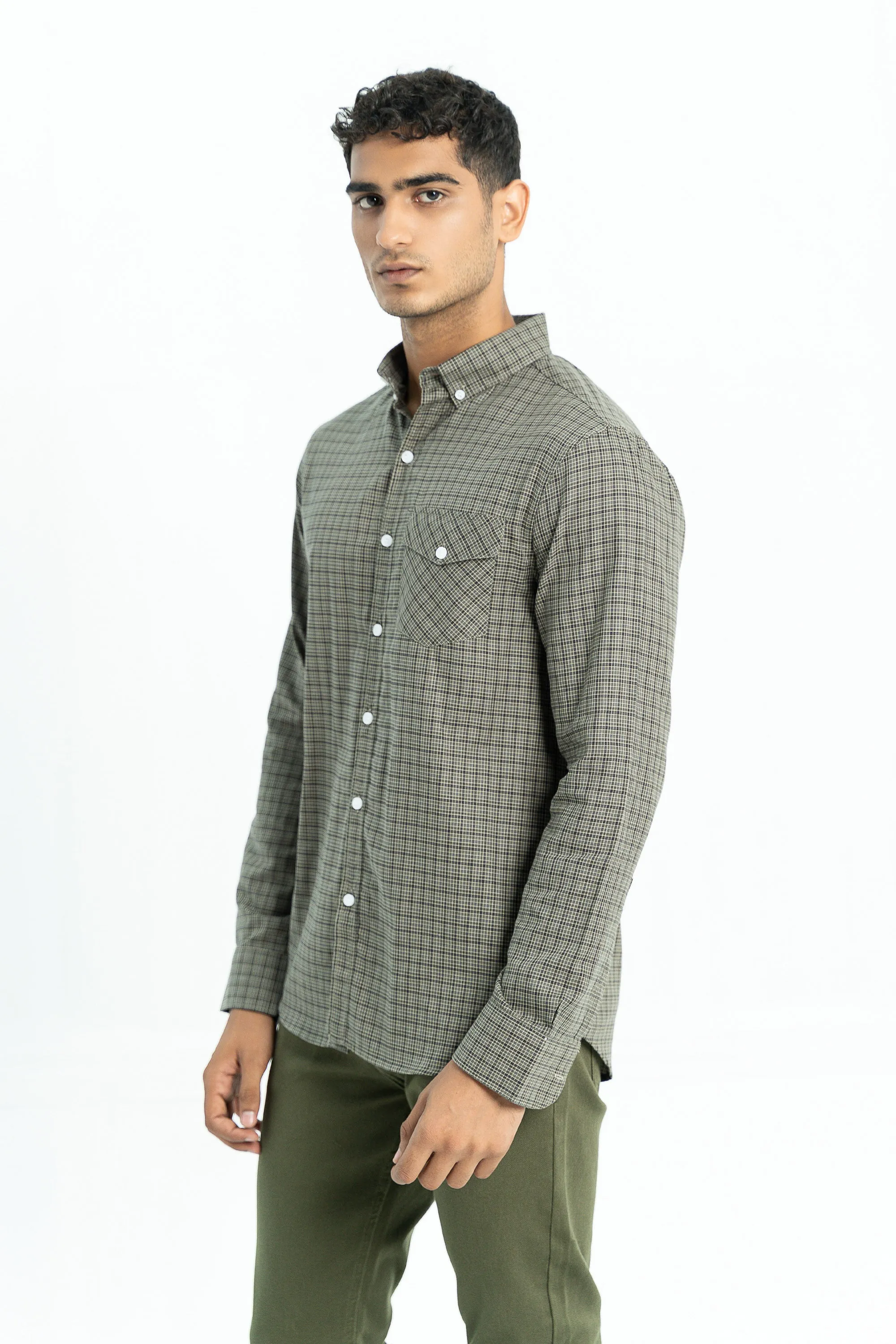 Olive Casual Shirt